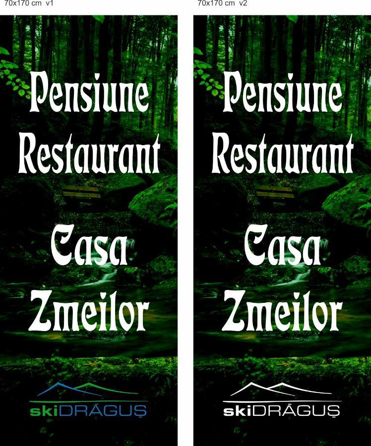 Pensiunea Casa Zmeilor Dragus Exteriér fotografie