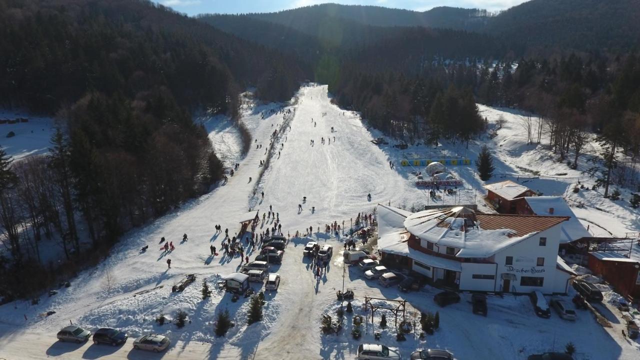 Pensiunea Casa Zmeilor Dragus Exteriér fotografie